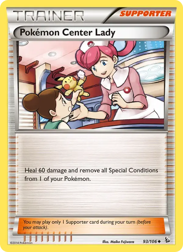 Pokémon Center Lady #93 — Flashfire