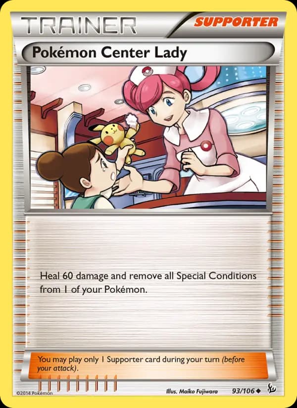 Pokémon Center Lady #93 — Flashfire