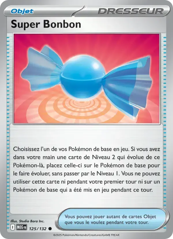 Carte Pokémon Super Bonbon #125 — Méga-Évolution