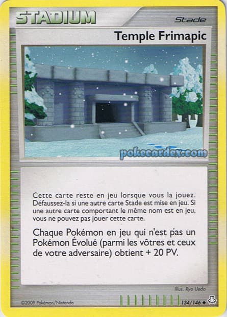 Carte Pokémon Temple Frimapic #134 — Éveil des Légendes