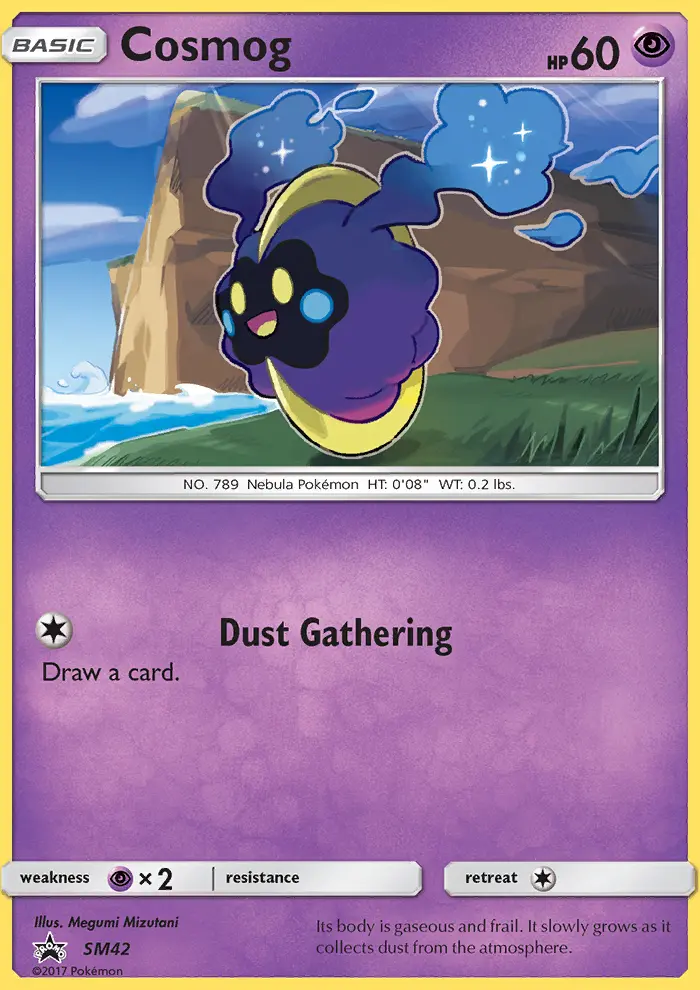 Carte Pokémon Cosmog #SM42 — Promos Soleil et Lune