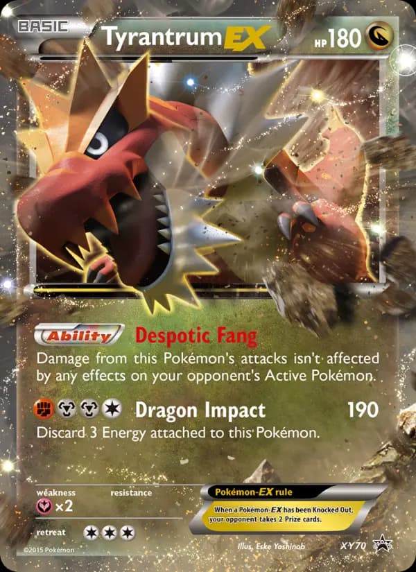 Tyrantrum EX #XY70 — XY Promos