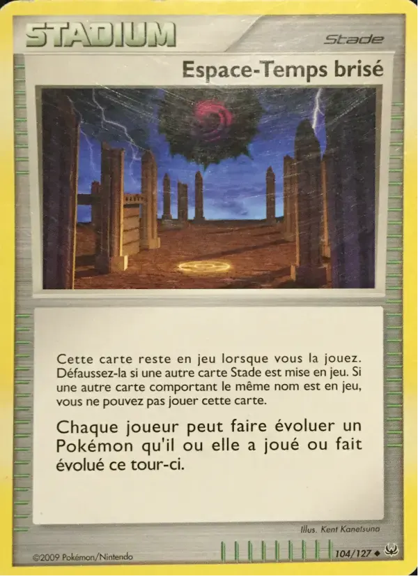 Carte Pokémon Espace-Temps brisé #104 — Platine