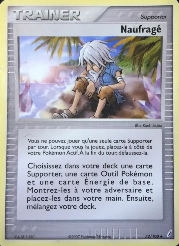 Carte Pokémon Naufragé #72 — Gardiens de Cristal