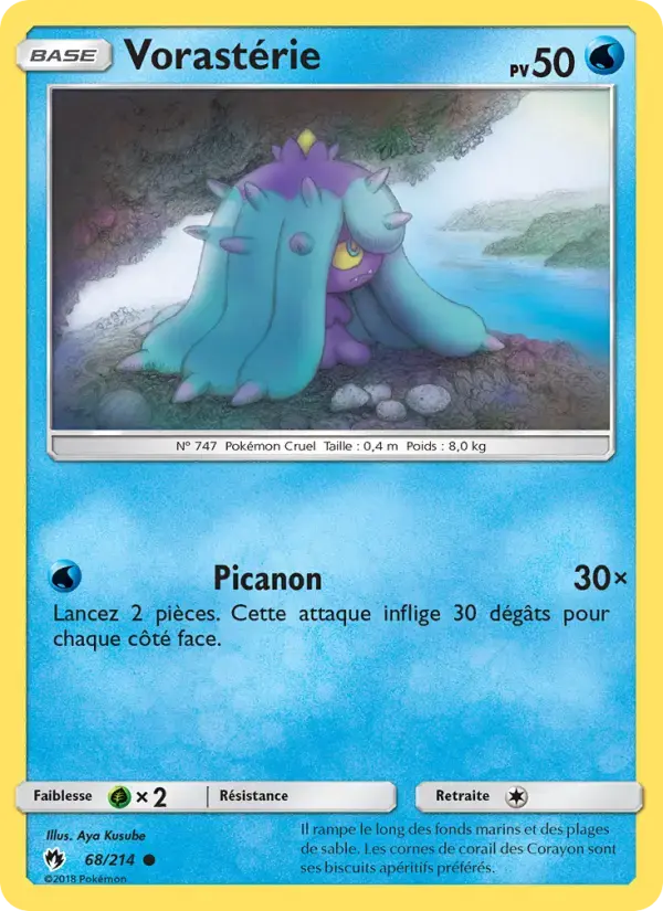 Carte Pokémon Vorastérie #68 — Tonnerre Perdu