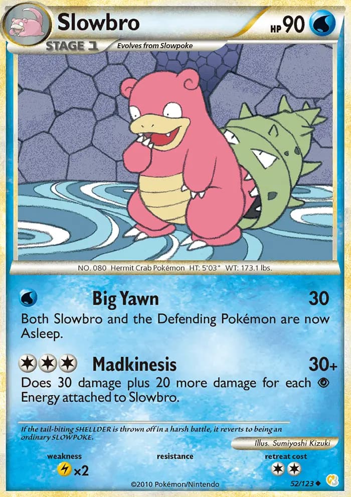 Slowbro #52 — HeartGold SoulSilver