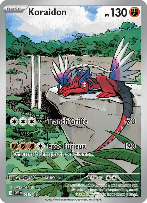 Carte Pokémon Koraidon #014 — Promos Écarlate et Violet