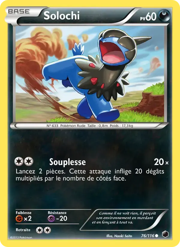 Carte Pokémon Solochi #76 — Glaciation Plasma