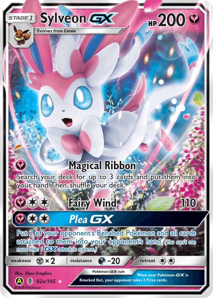 Sylveon-GX #92a — Guardians Rising