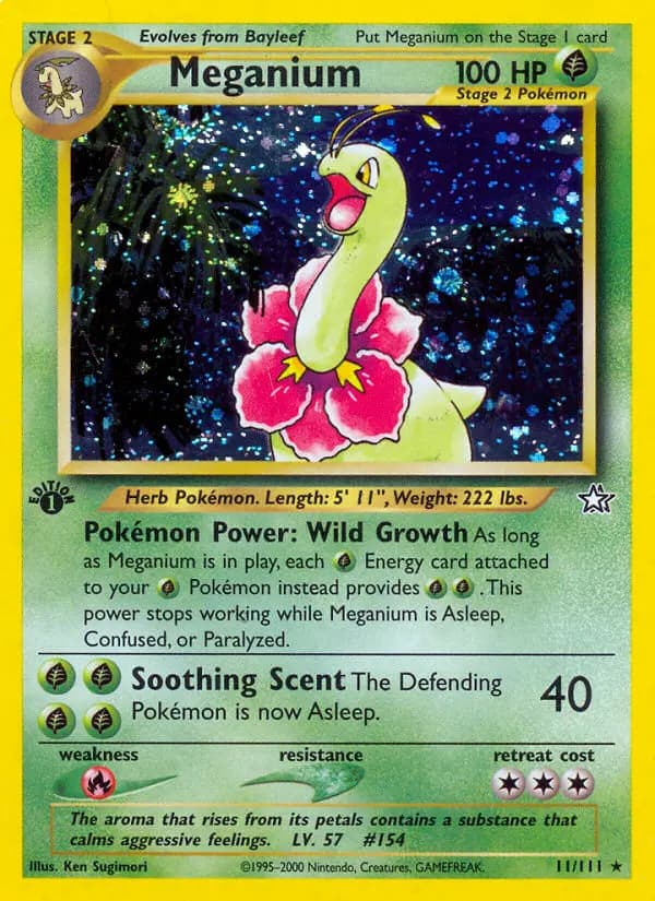 Meganium #11 — Neo Genesis