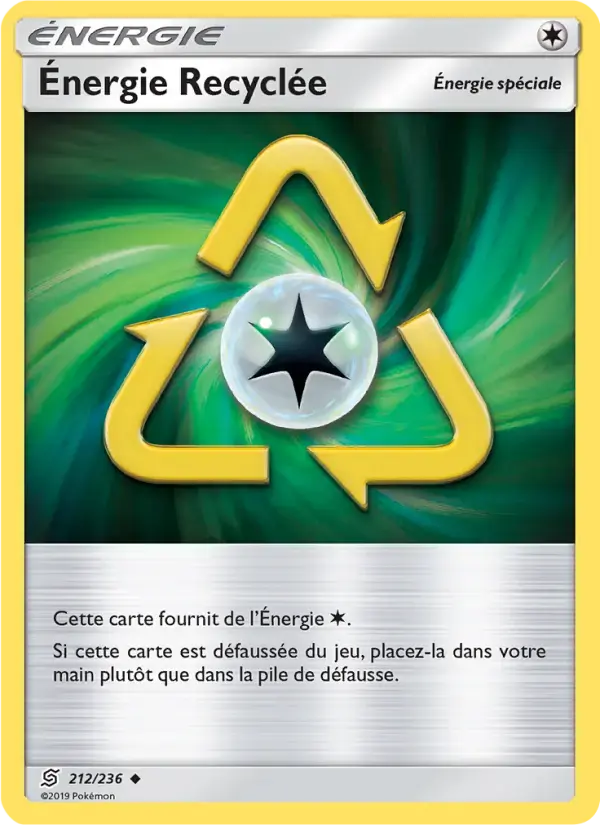 Carte Pokémon Énergie Recyclée #212 — Harmonie des Esprits