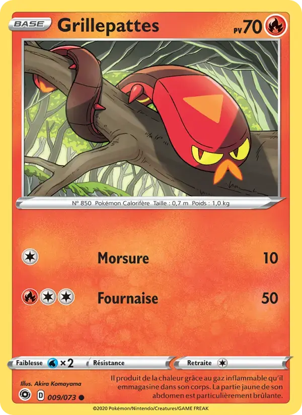 Carte Pokémon Grillepattes #9 — La Voie du Maître