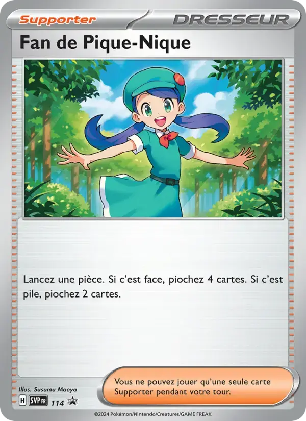 Carte Pokémon Fan de Pique-Nique #114 — Promos Écarlate et Violet