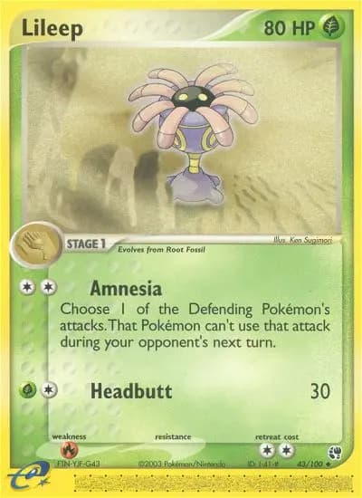 Lileep #43 — Sandstorm