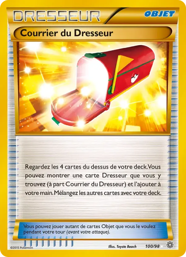Carte Pokémon Courrier du Dresseur #100 — Origines Antiques