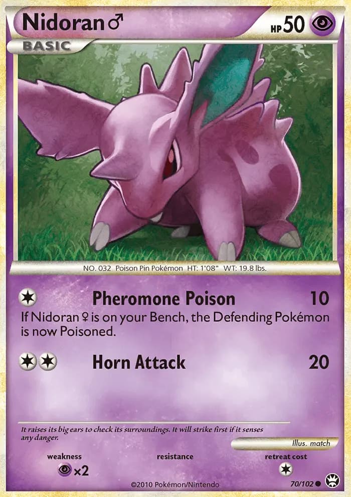 Nidoran♂ #70 — Triumphant