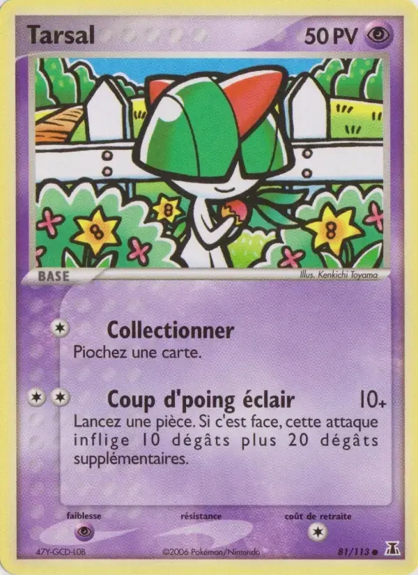 Carte Pokémon Tarsal #81 — Espèces Delta