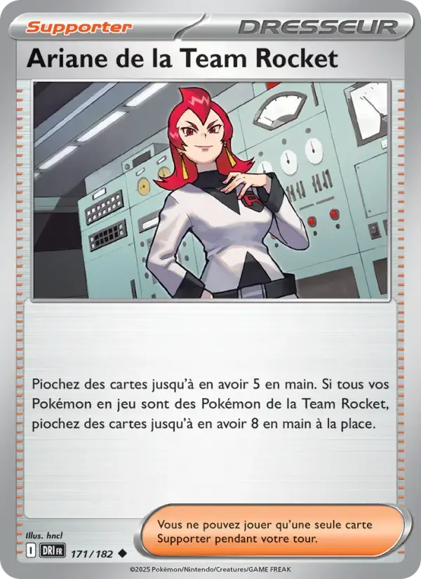 Carte Pokémon Ariane de la Team Rocket #171 — Rivalités Destinées