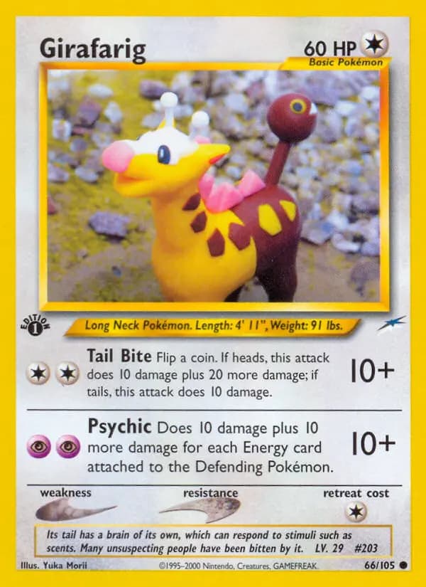 Girafarig #66 — Neo Destiny