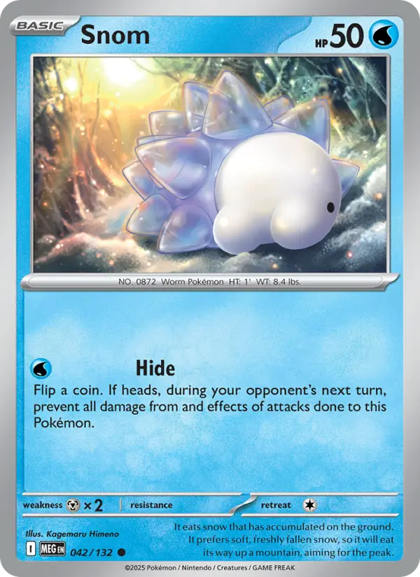Carte Pokémon Frissonille #042 — Méga-Évolution