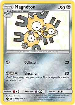 Carte Pokémon Magnéton #SV28 — Destinées Occultes