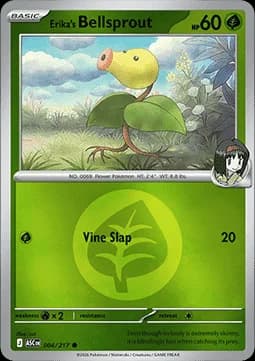 Erika's Bellsprout #004 Non Holo — Ascended Heroes