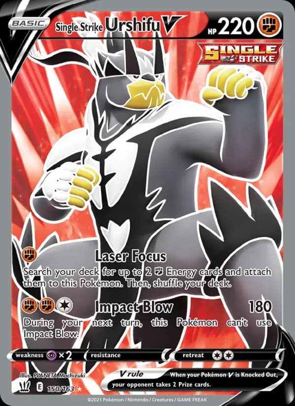 Single Strike Urshifu V #150 — Battle Styles