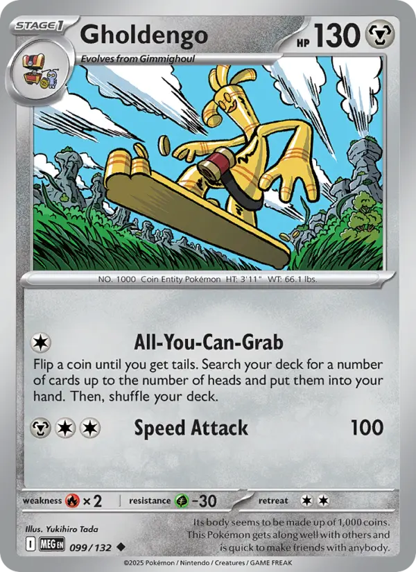 Carte Pokémon Gromago #099 — Méga-Évolution