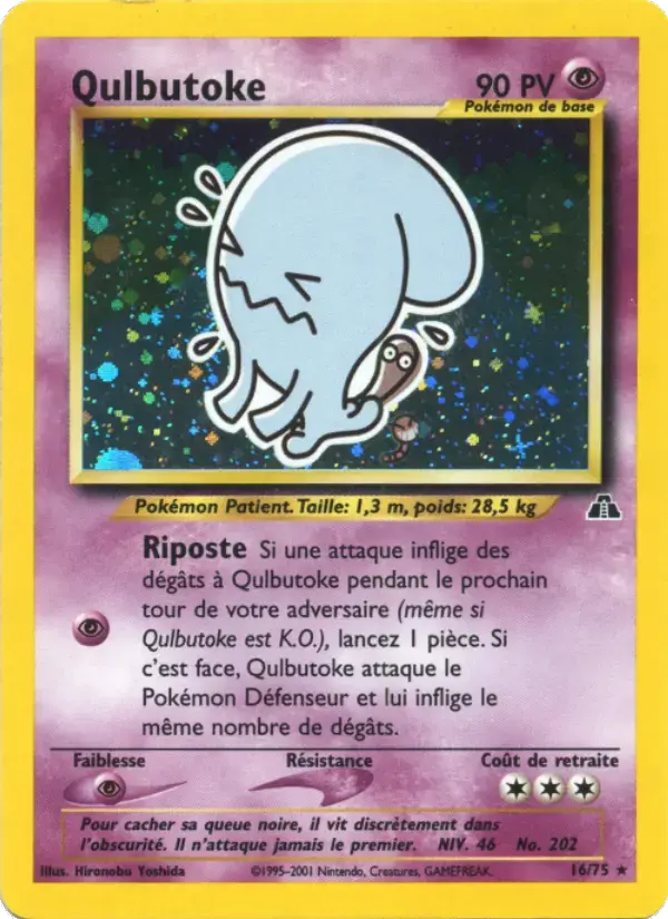 Carte Pokémon Qulbutoke #16 — Neo Discovery