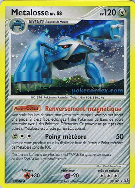 Carte Pokémon Metalosse #10 — Éveil des Légendes