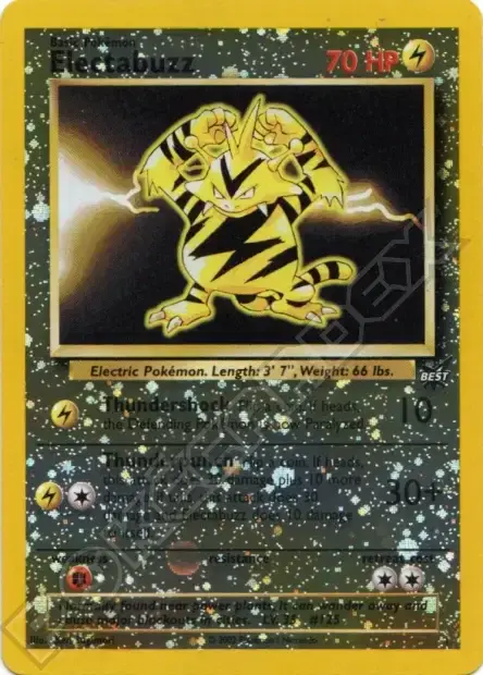 Carte Pokémon Élektek #1/9 — Jumbo