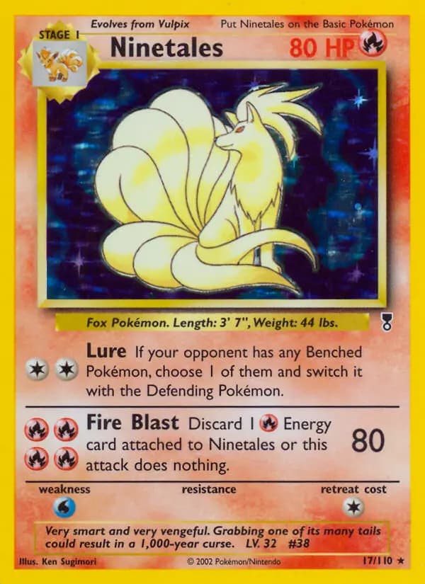 Ninetales #17 — Legendary Collection