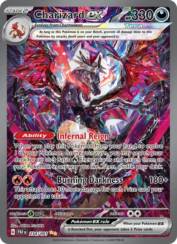 Charizard ex #234 — Paldean Fates