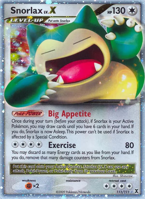 Snorlax #111 — Rising Rivals