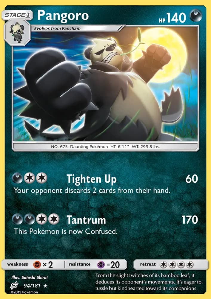 Pangoro #94 — Team Up