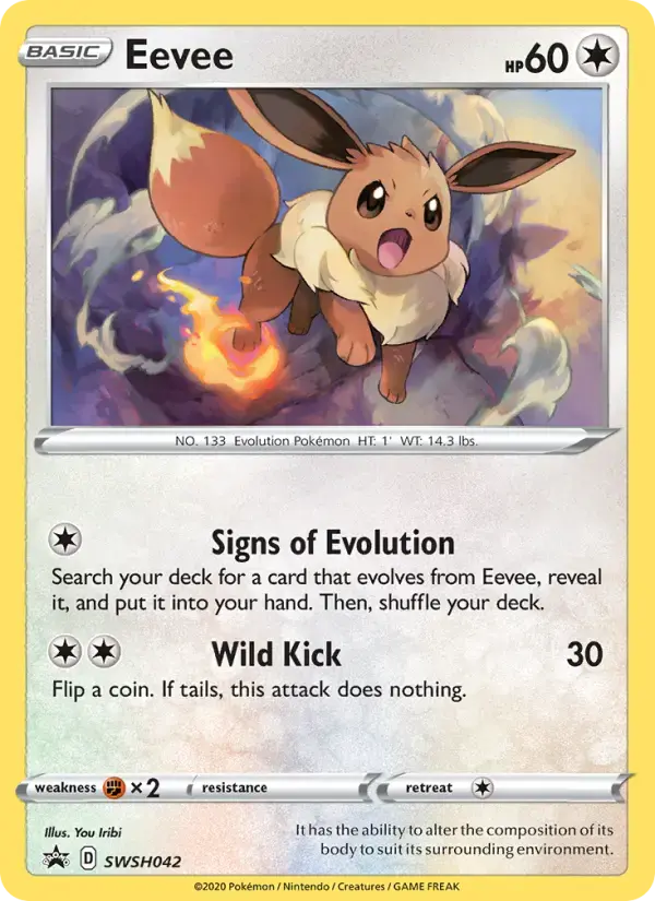 Eevee #SWSH042 — Sword & Shield Promos