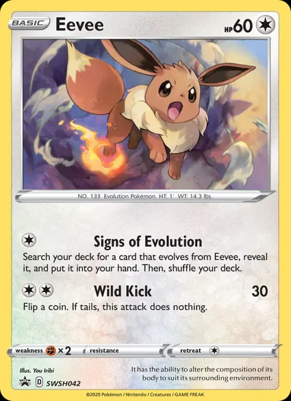 Eevee #SWSH042 — Sword & Shield Promos