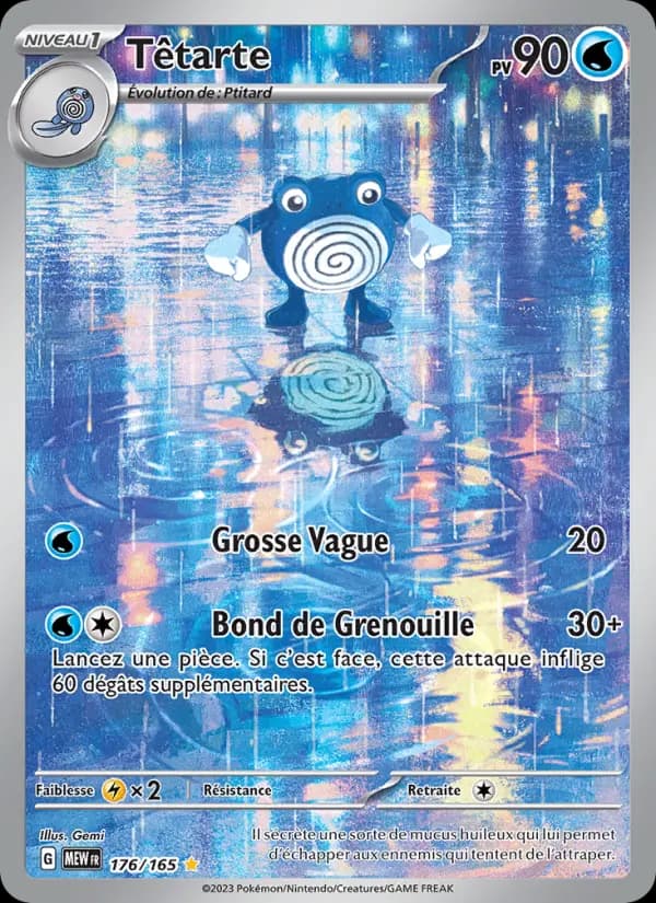 Carte Pokémon Têtarte #176 — Pokémon 151