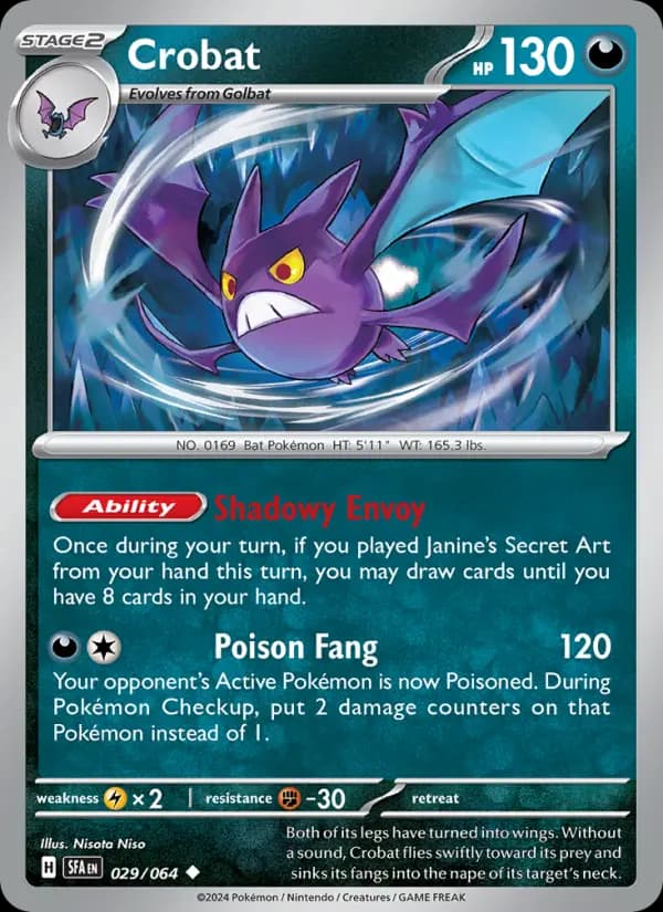 Crobat #029 — Shrouded Fable