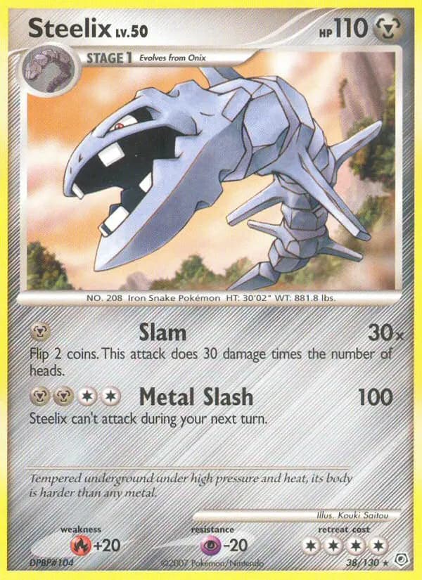 Steelix #38 — Diamond & Pearl