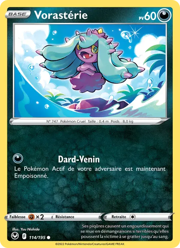 Carte Pokémon Vorastérie #114 — Tempête Argentée