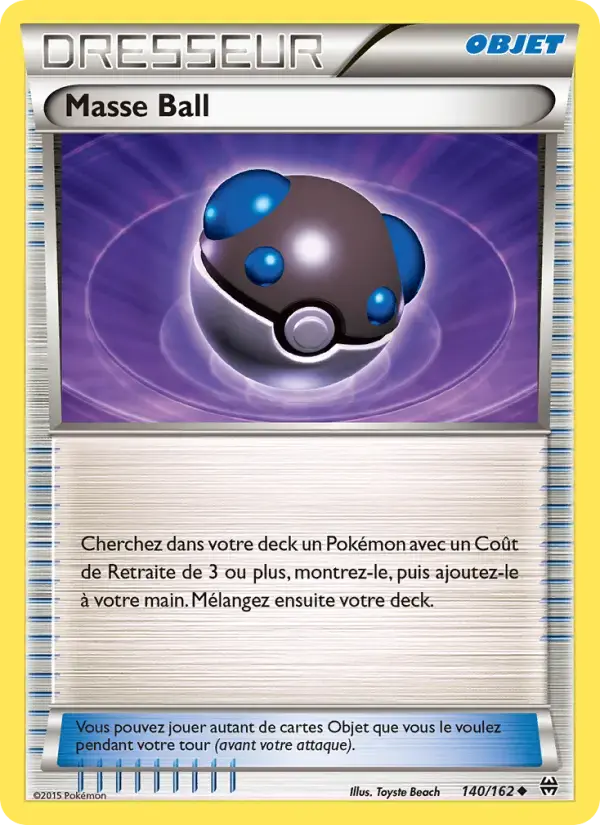 Carte Pokémon Masse Ball #140 — Impulsion Turbo