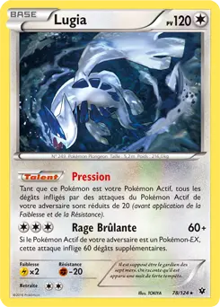 Carte Pokémon Lugia #078 Cosmos — Impact des Destins