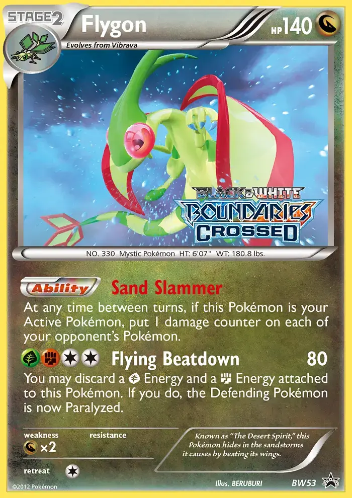 Flygon #BW53 — Black & White Promos
