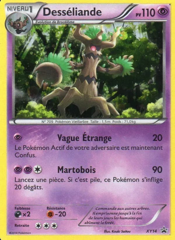 Carte Pokémon Desséliande #XY14 — Promos X&Y