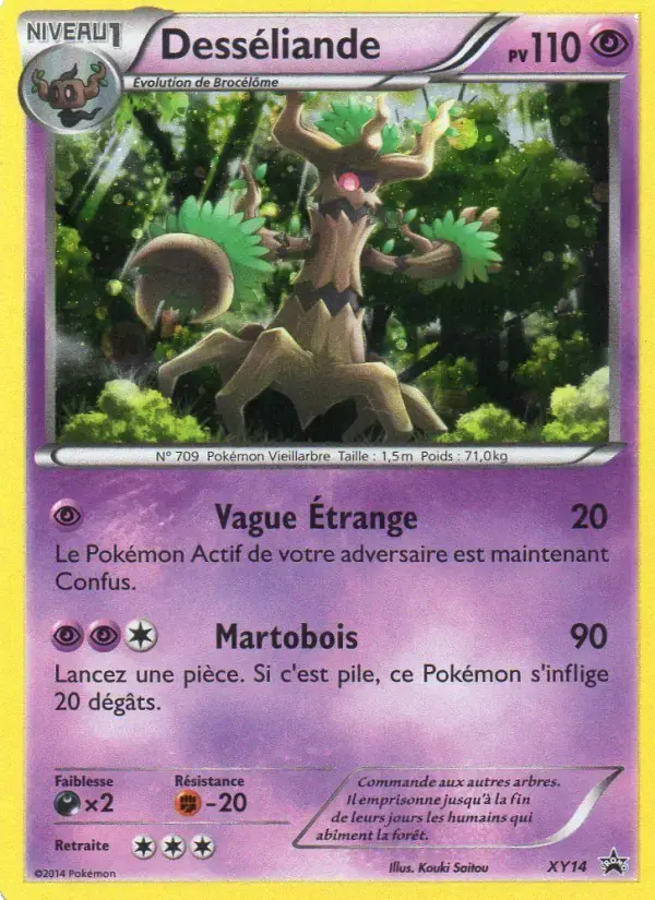 Carte Pokémon Desséliande #XY14 — Promos X&Y