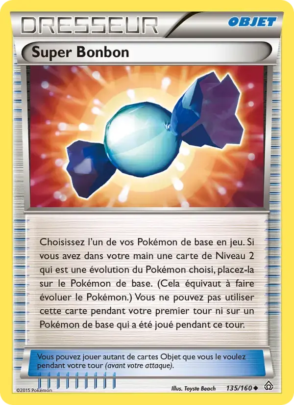 Carte Pokémon Super Bonbon #135 — Primo-Choc