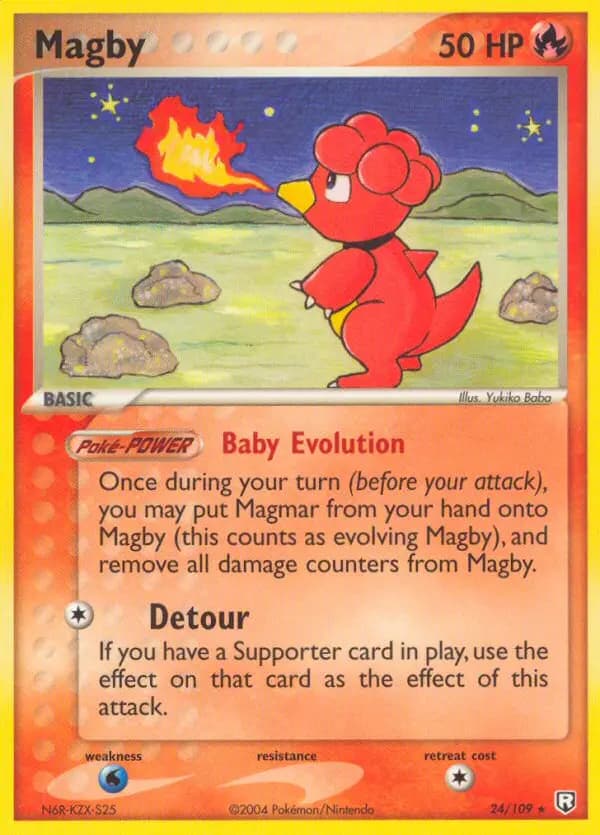 Magby #24 — EX Team Rocket Returns