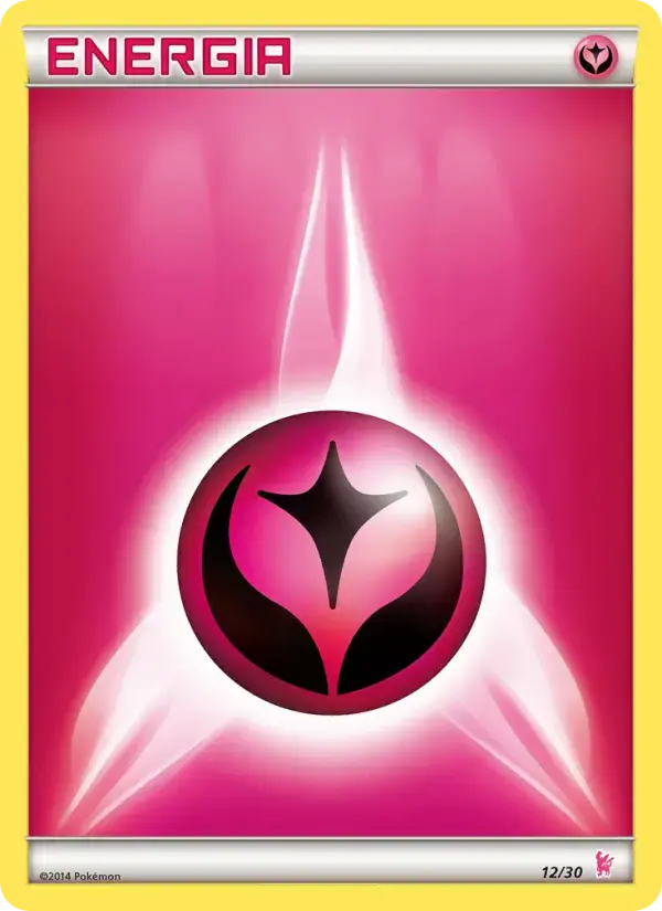 Carte Pokémon Énergie Fée #12 — Kit du Dresseur XY (Nymphali)