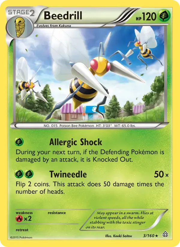 Beedrill #3 — Primal Clash